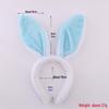 Children's Cute Plush Rabbit Ear Headband for Face Washing and Photos