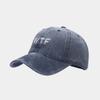 Hot Sale WTF Embroidered Baseball Cap Men's Washed Old Personality Cap Women's Trend Show Face Small Hat