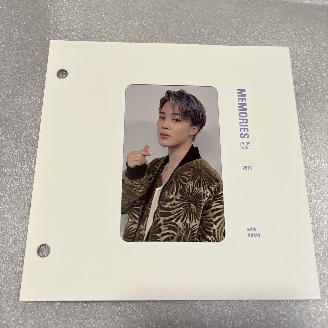 

[USED] BTS Memories 2018 Blu-ray Jimin Trading Card JIMIN