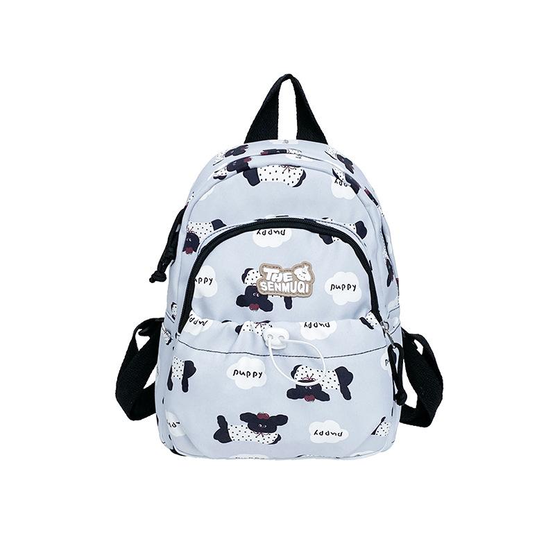 Small Fresh Boys And Girls Backpack Cute Printed Schoolbag Children'S Backpack