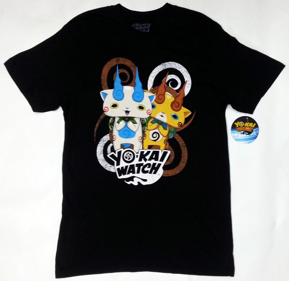 Yo-Kai YoKai Watch KOMASAN AND KOMAJIRO KOMA BROTHERS T-Shirt NWT Official Unisex T-Shirt XXXL