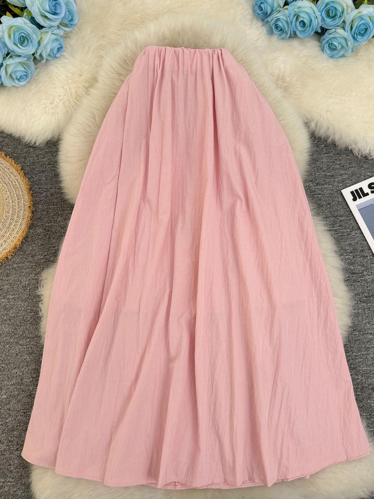 Moderner High-Waist A-Linien-Midirock mit Saumkante - Vielseitiges und Schlankmachendes Design