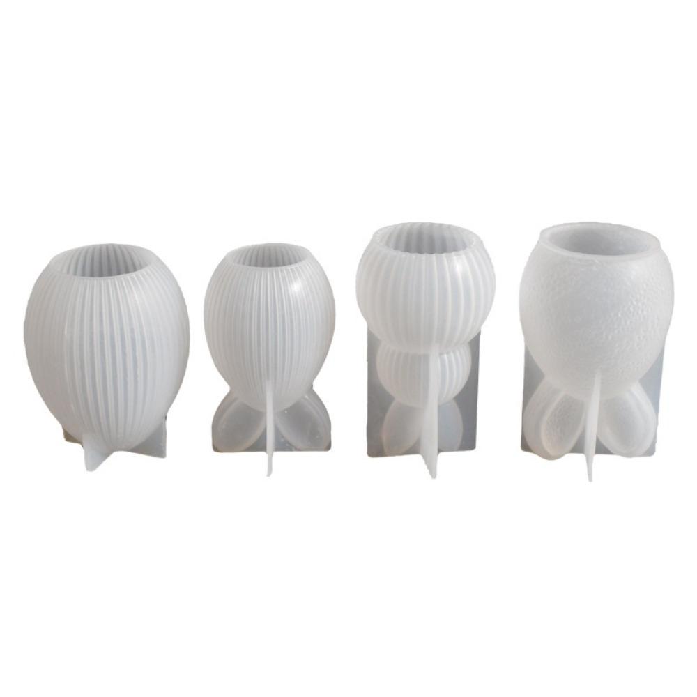 

Форма для великодньої свічки Силіконова прикраса кролика Творча гіпсова форма для домашнього декору Style 2