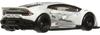 Hot Wheels Car Culture Slide Street Liberty Works Lamborghini Huracan Vehicle Toy Mini Car Ages 3 and Up White HKC84