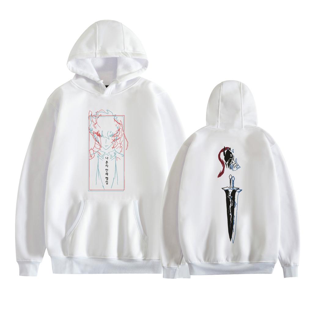 Fashion Unisex Casual Solo Leveling Cartoon Hoodies Sweatshirt Outdoor Sport Cosplay Pullovers Hoodie