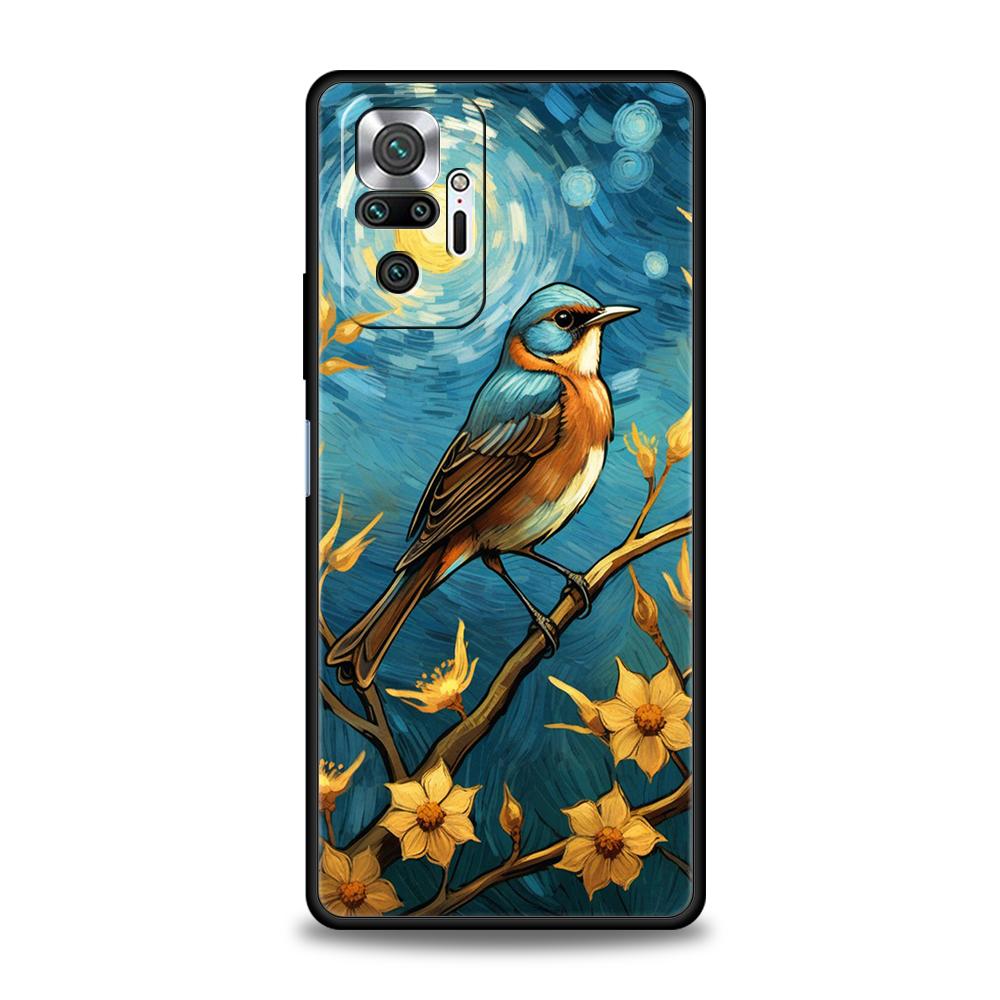 

Phone Case Cover for Redmi 14C 13C 10C Note 14 13 12 10 11 K40 K50 Gaming Pro Plus 5G Soft TPU Shell Oil Painting Art Fundas Bag Redmi K40 Pro