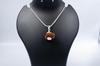 Natural 12 Mukhi Rudraksha 925 Siver Pendant – Nepali Origin | Bead for Leadership, Confidence, Solar Chakra & Success | Organic & Lab Certified