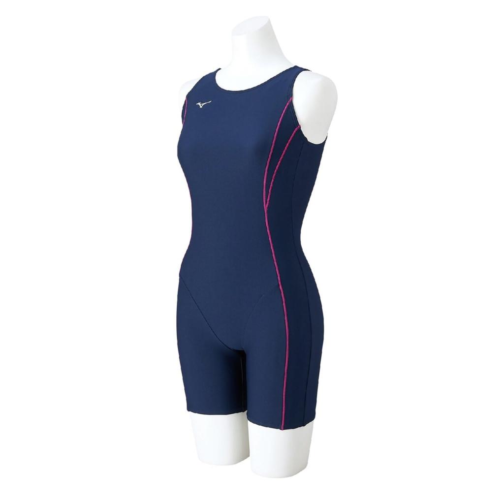 Mizuno Basic Competitive and Fitness N2GDC14 Swimsuit, Women's All-in-One,