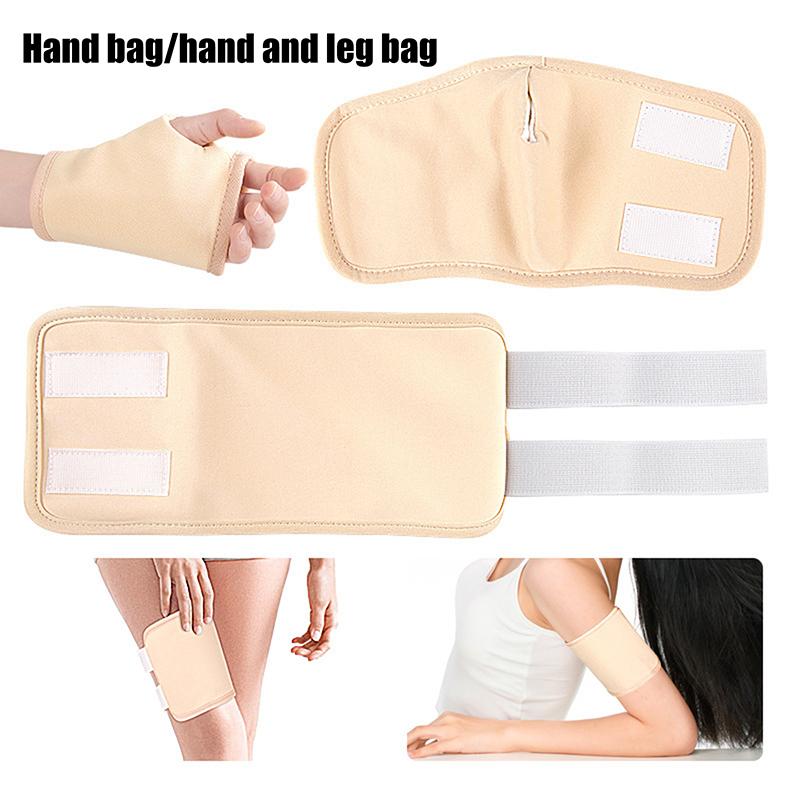 Reusable Castor Oil Pack With Adjustable Elastic Strap Breathable Hand Leg Foot Compress Pads Body Care Castor Oil Wrap Unisex