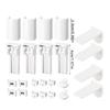 1 Set Window Pleats Blind Mounting Brackets Accessories Rolling Curtain Clamps Support Window Shade Replacement Parts