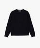 PLAC WOMEN Cable Basic Round Neck Knit Dark Navy