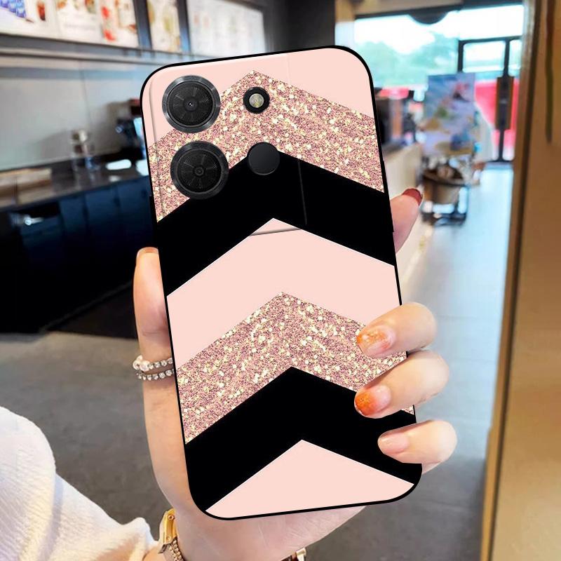 For TCL 503 Case Popular Painted Shell TPU Silicone Cover For TCL 503 Phone Case Protective Soft Cover Shockproof Funda Coque