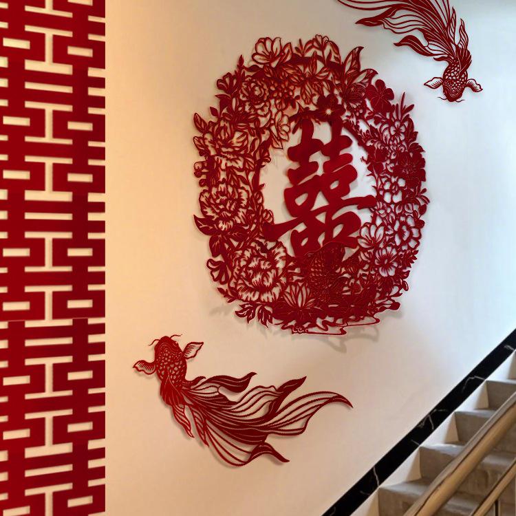 Conjunto de Decoração de Casamento: Decoração Lateral, Escadaria, Fundo de Parede, Quarto Lateral Masculino e Layout do Pátio