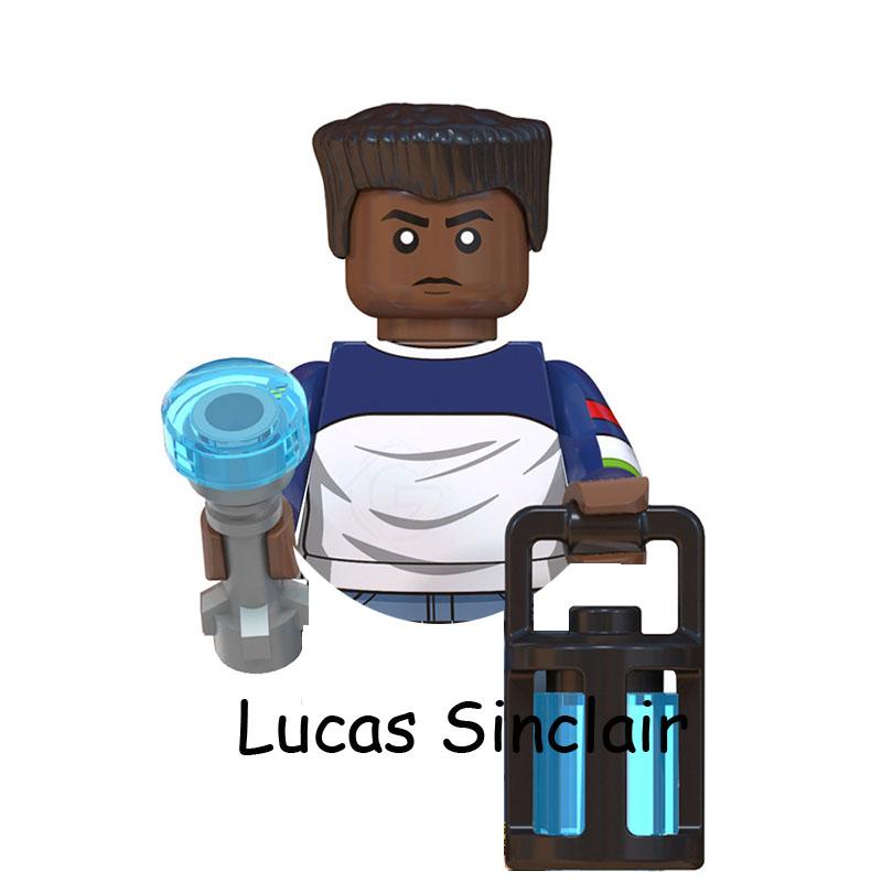 A Rémisztő Film Fejjel lefelé Dustin Mike Lucas Will Eleven Építőkockák Világosítsd Fel Akciófigura Játékok Gyerekeknek