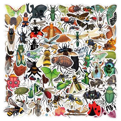 110 New BUG Graffiti Stickers Decorative Skateboard Suitcase Waterproof Stickers