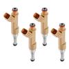 Set of 4 Fuel Injectors For Toyota Corolla 1.8L I4 2009-19/Matrix 1.8L I4 09-13