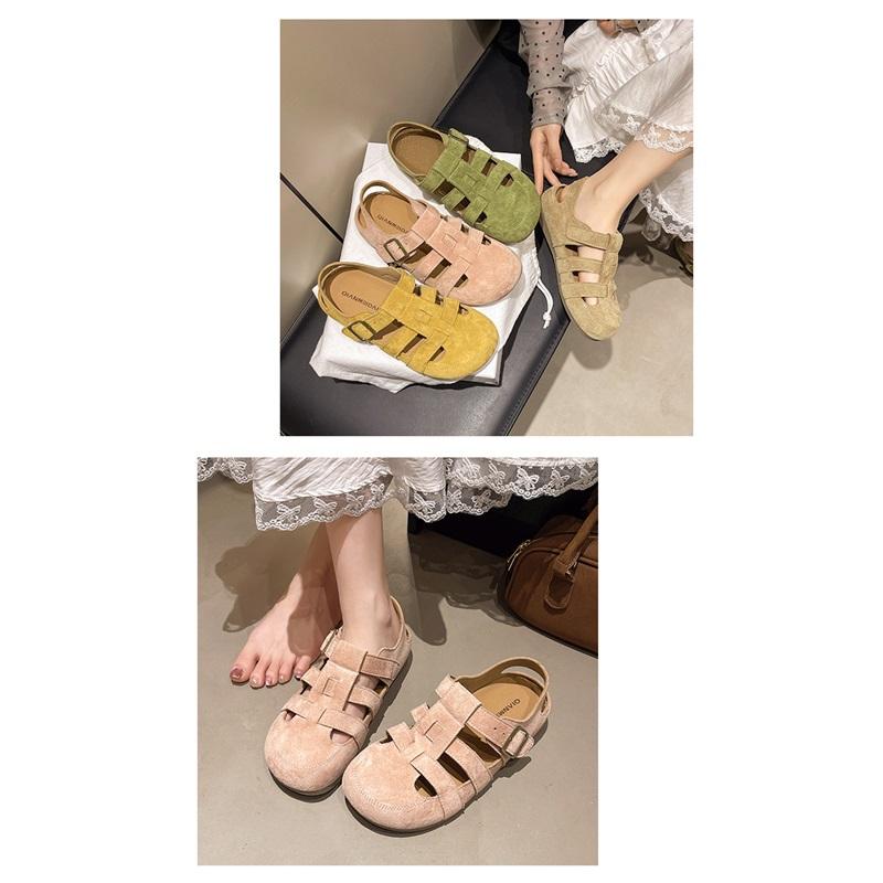 Women's Sandals, Fairy Style Non-slip Shoes, Summer Fashion, Versatile Sandals, Student Flats