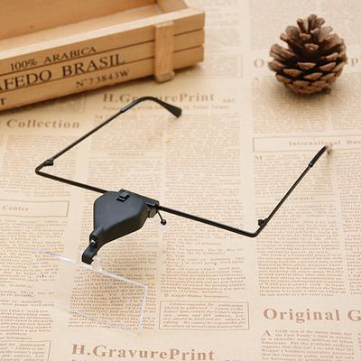 Magnifying Glasses, Head Magnifier Glasses with LED Lights and Detachable Lenses 1.5X 2.5X 3.5X for Reading