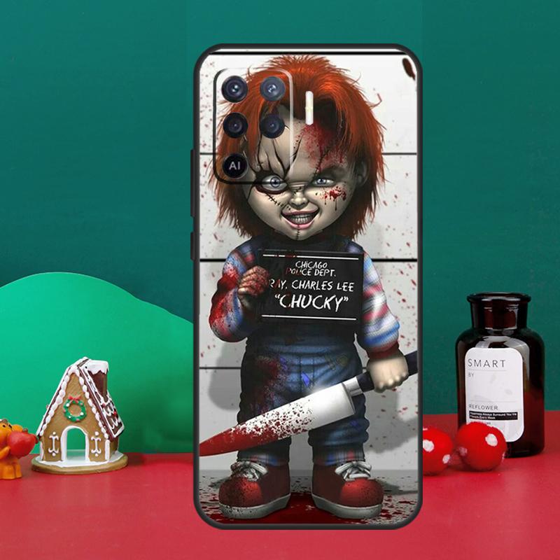 

Chucky Doll Horror Movie Case For Oppo A98 A78 A58 A38 A18 A54 A74 A94 A80 A60 A40 A96 A76 A16 A15 A17 A57 A5 A6 Pro OPPO A40 A40m