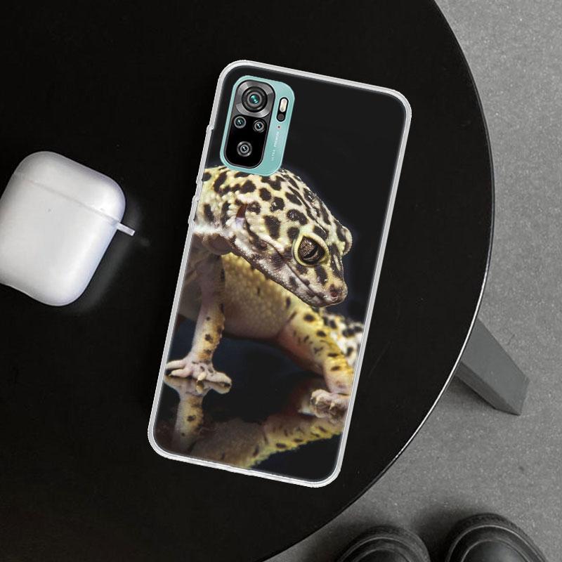 Lizards Geckos Phone Case Cover for Xiaomi Redmi Note 15 14 13 12 11 Pro Plus 14S 12S 11S 11T 11E 10S 10 Customized Fundas Redmi