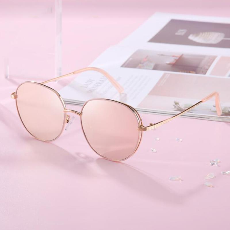 Women Hollow Oval Myopia Sunglasses Metal Hinge Minus Lens Round Prescription Sun Glasses Diopter 0 -0.5 -0.75 To -6.0