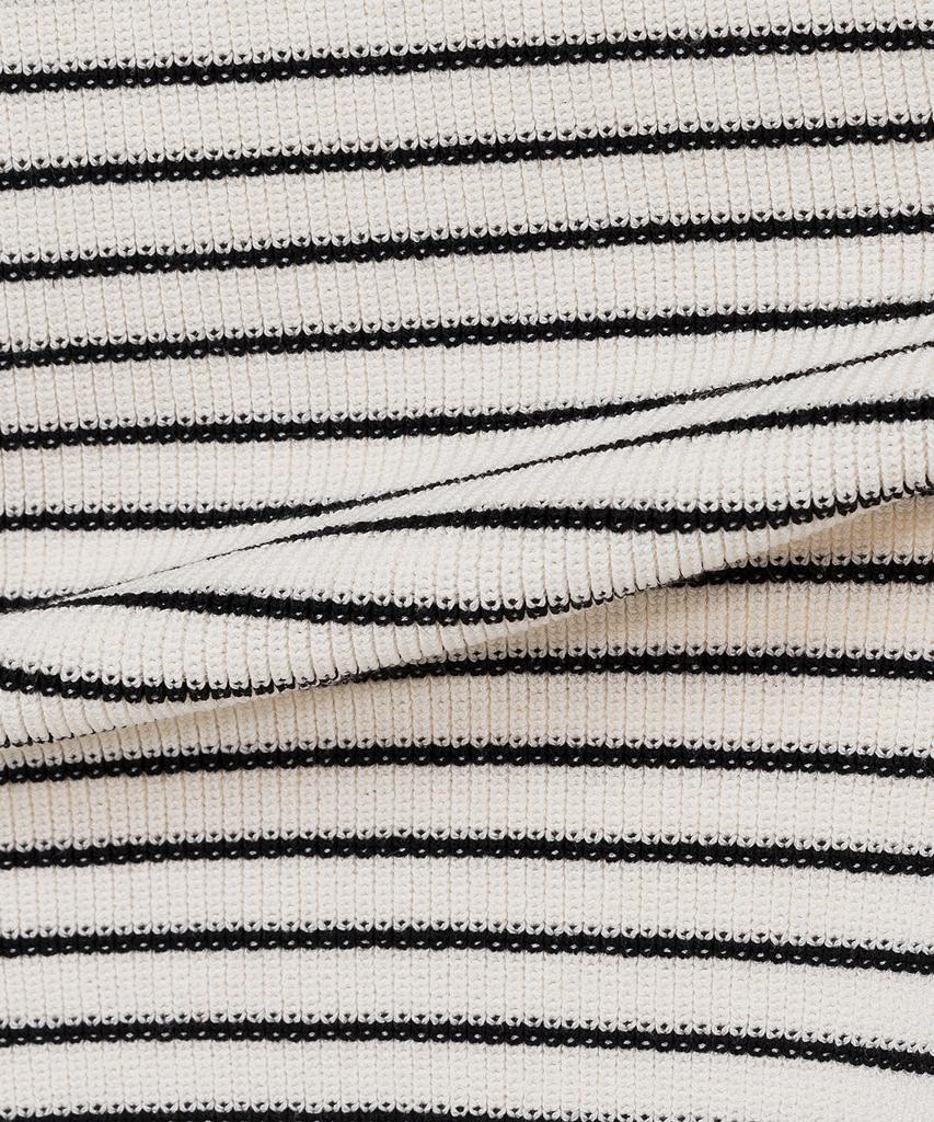 MIND BRIDGE WOMEN [W][Couture] Striped Slim Fit Knit