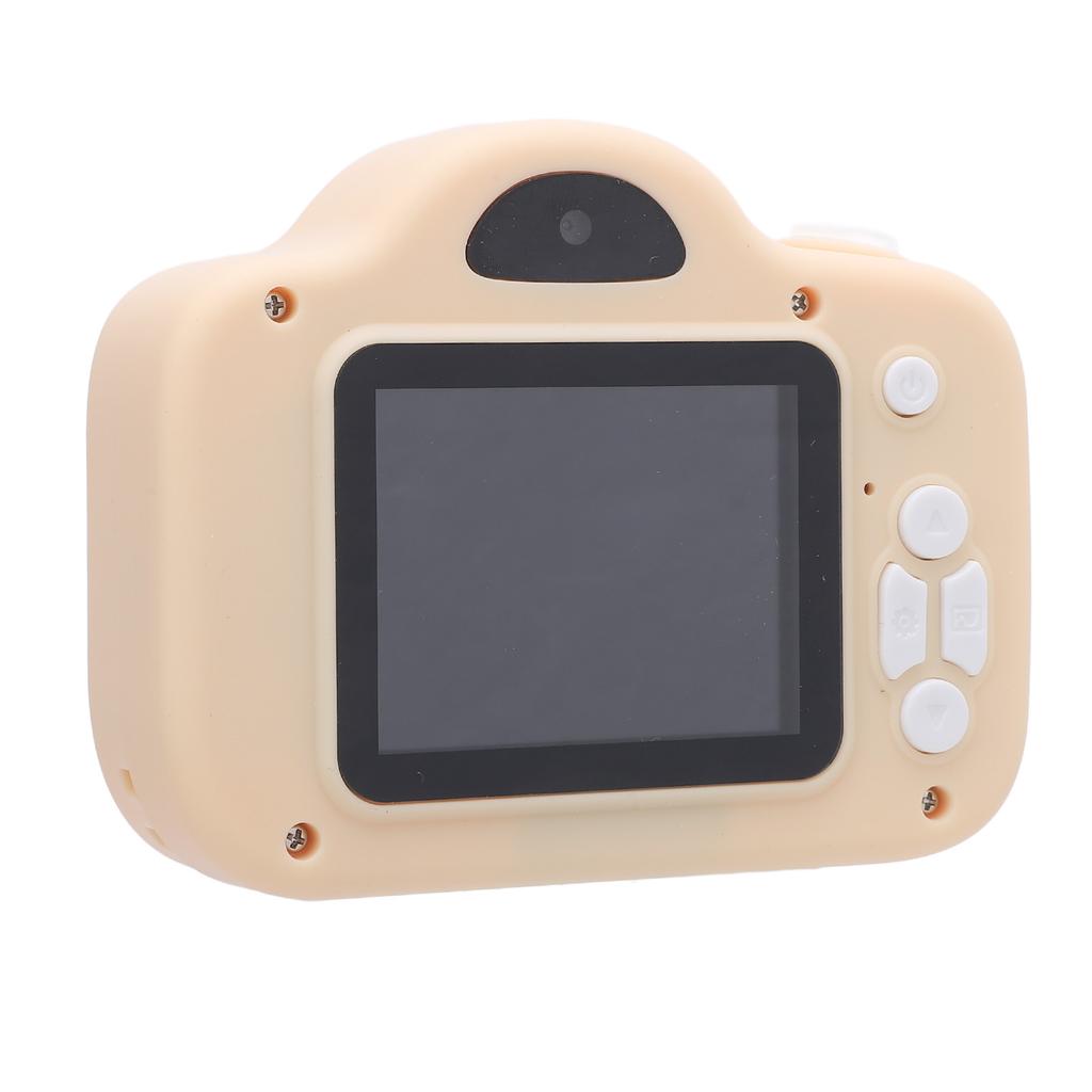 Kids Camera 1080P HD Dual Lens 2 Inch LCD Screen Anti Shaking Supports 32G Memory Card Compact