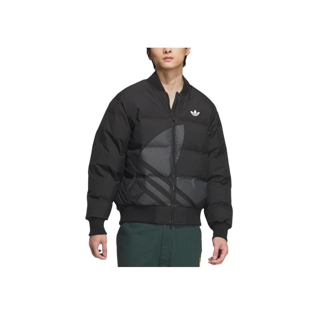 adidas Originals Chillax Lwd Warm Soft Comfortable Stylish Jacket Down Coat Unisex Jacket Black JL8409