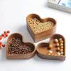 Solid Walnut Wooden Bowl – Creative Salad & Fruit Bowl for Home Storage & Decor