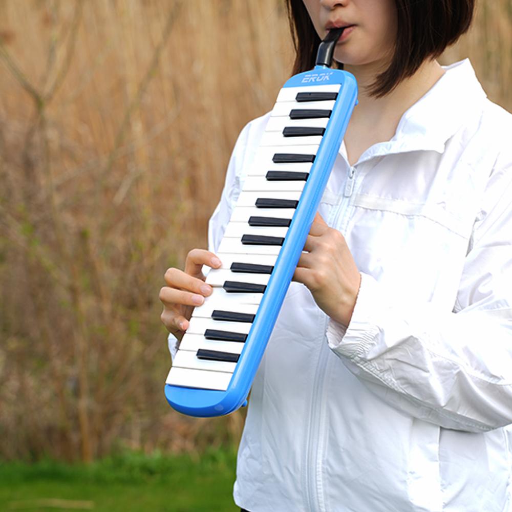 32 Keys Melodica Mini Piano Keyboard Musical Instrument Mouth Organ Children Gift With Portable Bag Mouthpiece Accessories