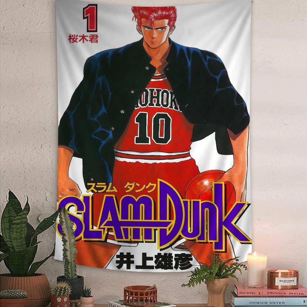 Slam Dunk ANIME Anime Tapestry Hanging Tarot Hippie Wall Rugs Dorm Home Decor