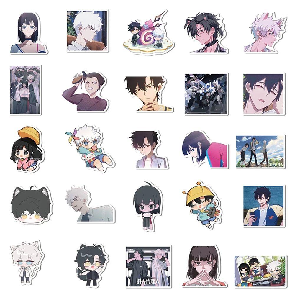 Phone Decor Figure Cosplay DIY Scrapbooking Anime Stickers Graffiti Stickers Time Agent Stickers