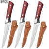 6inch Kitchen Boning Knife for Meat Cutting Stainless Steel Fruit Paring Knife Cut Meat Pork Beef Sheep Knife Kitchen Supplies