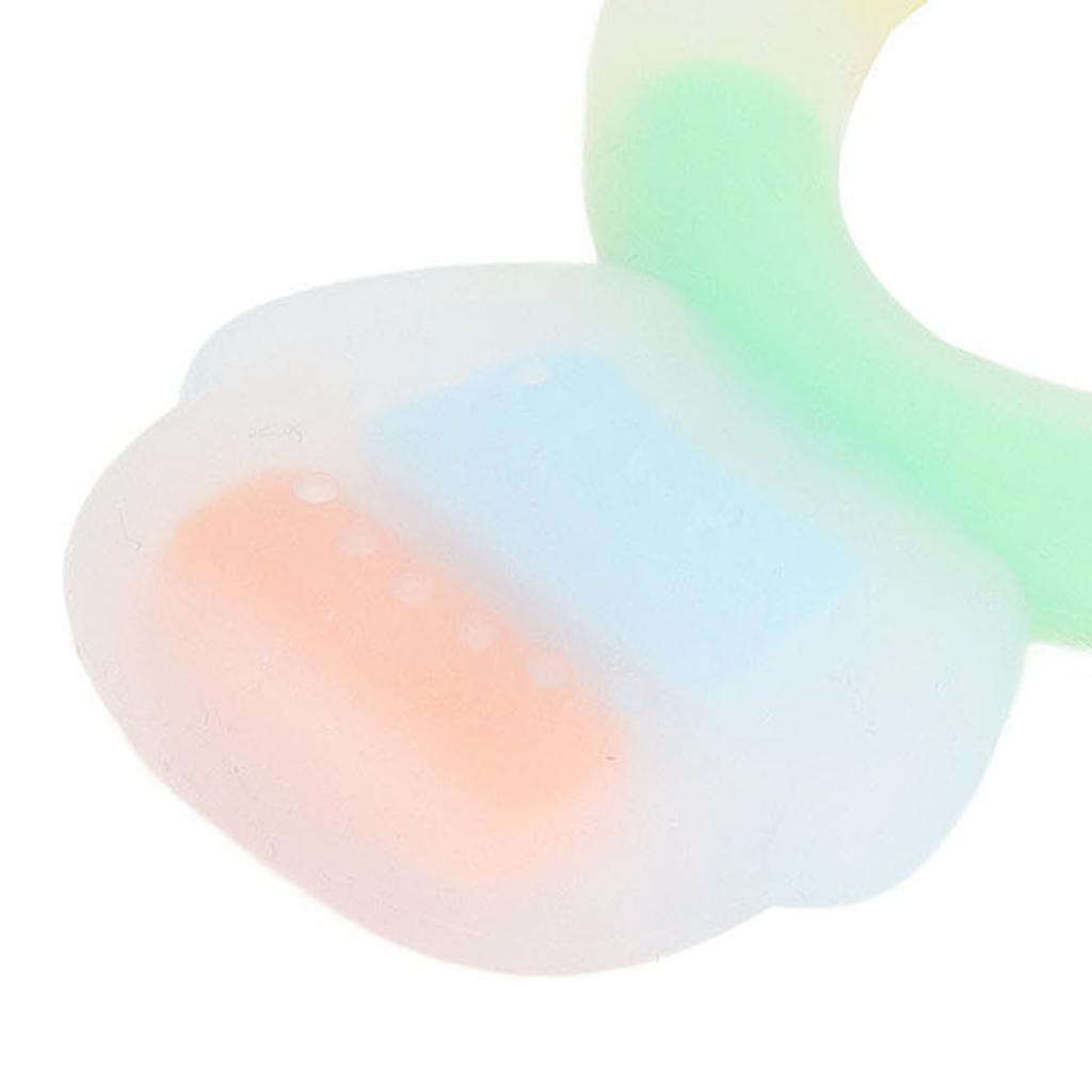 Baby Teether Toy Dishwasher Refrigerator Safe Silicone Cartoon Infant Teething Chewing Toy for 0 to 6 Months