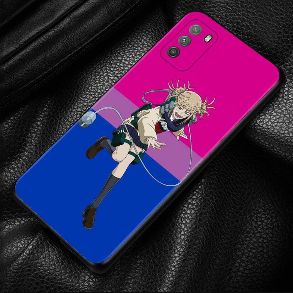 Anime Cartoon Girl TOGA Himiko For Xiaomi Poco X3 NFC M3 M4 Pro 5G Case for Mi 12 Pro 12X 11 10T Note 10 A2 Lite 5G 9 SE 9T