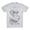 Piano Patent Leather T-shirt Soft Quality Cotton T-shirt Soft and Comfortable Personality Deconstructed Casual Short Sleeve Tops