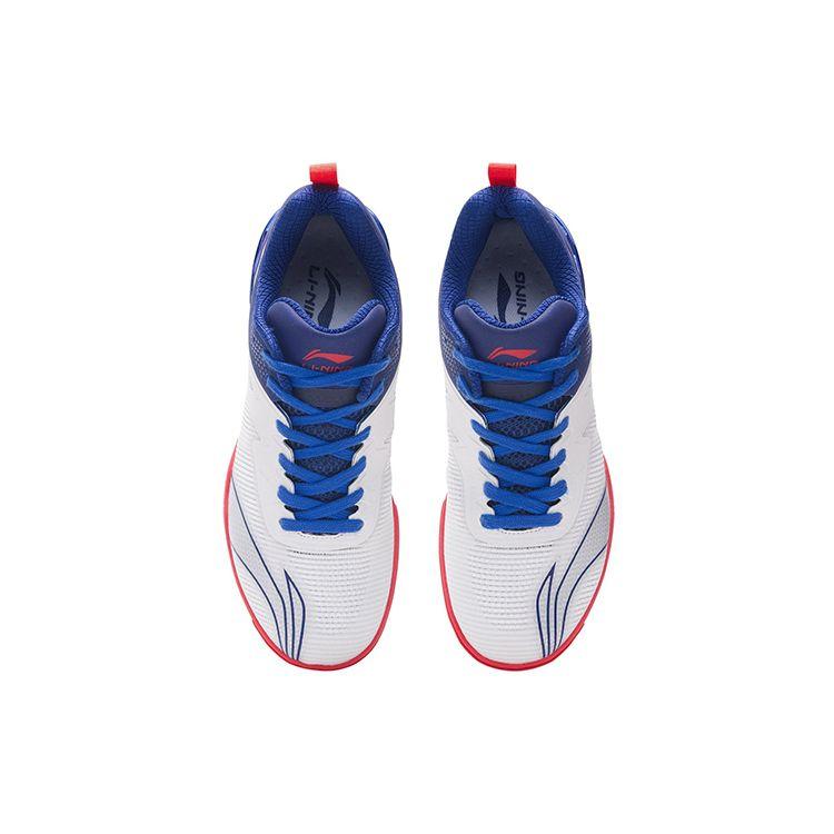 Li Ning Qilin 2.0 Fabric Rebound Material Table Tennis Low-Top Training Shoes Men sneaker White Blue Red APPR001-2