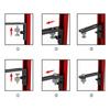 Level Meter Wall Bracket Lasers Wall Hanging Artifact Multifunction Water Instrument Hanger Adjustment Lifting Rod