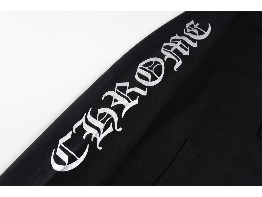 Modna bluza unisex z nadrukiem chromowego kopyta i krzyża sanskryckiego