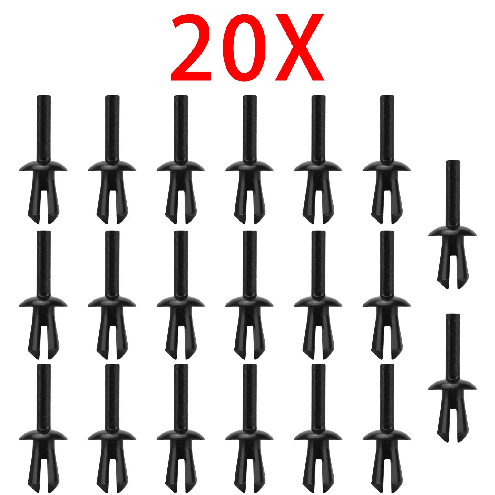 

Заклепки для автомобильных подкрылков 51161881149 для BMW E12 E28 E34 E39 E60 E61 E88 F20 E64 Боковая юбка Внешняя отделка Расширяющий зажим