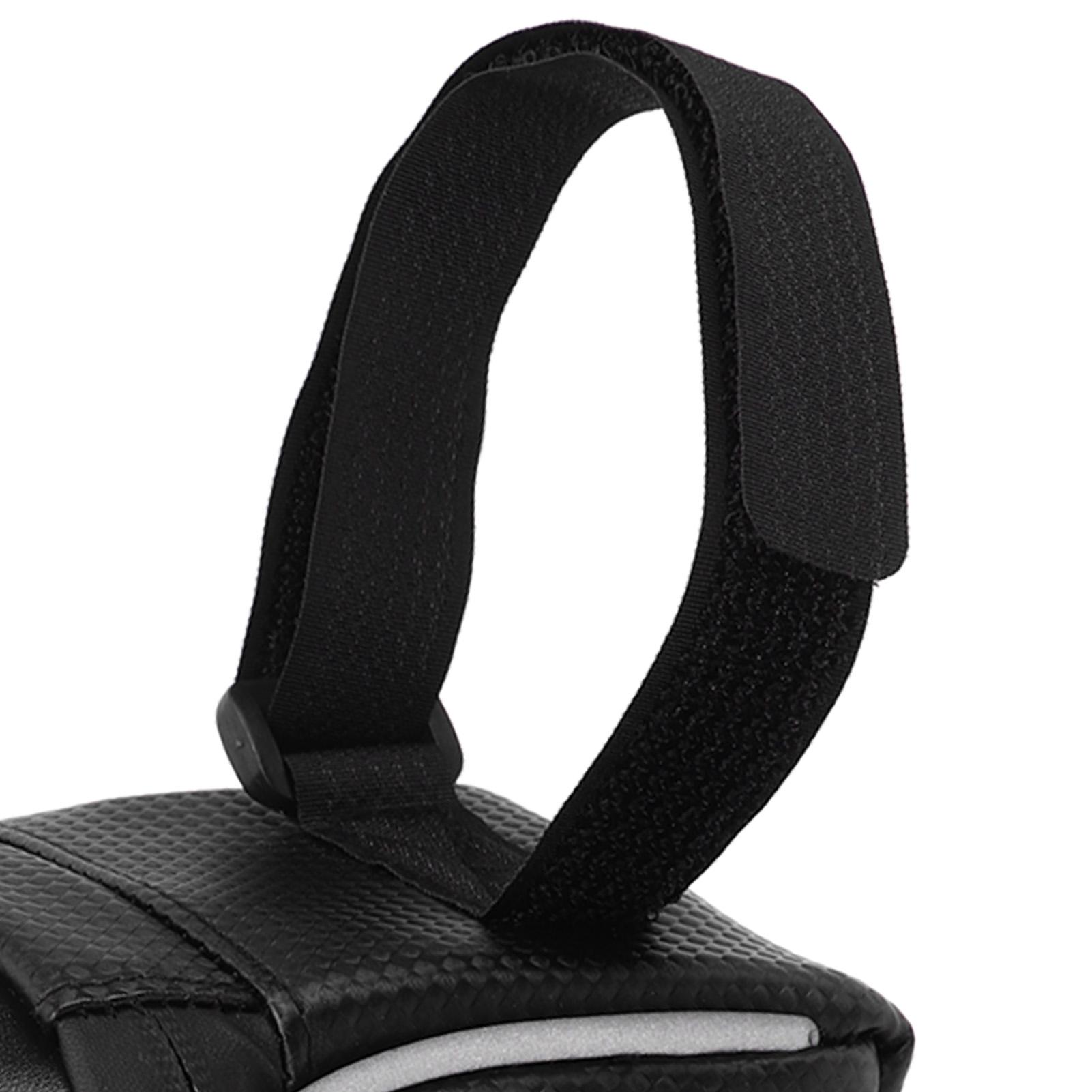 Bike Phone Front Frame Bag Black Top Tube Bike Bag Waterproof Bike Phone Mount for Bike Mountain Bike