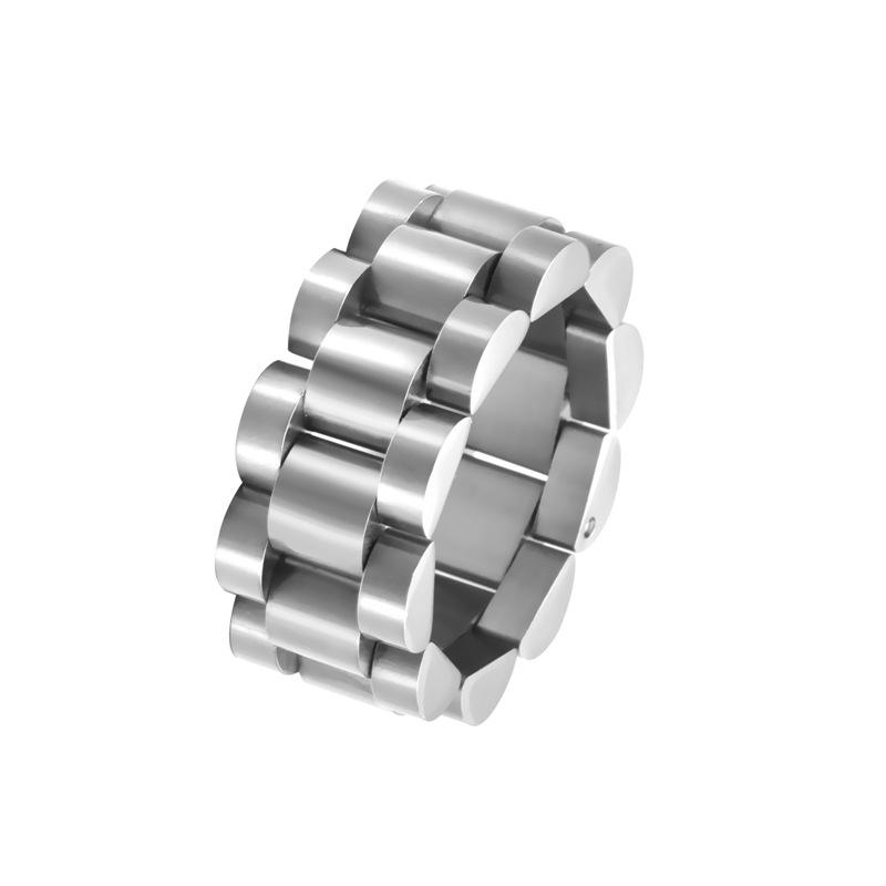 

Лидер продаж: браслеты-кольца для мужчин и женщин No. 6 серебряный