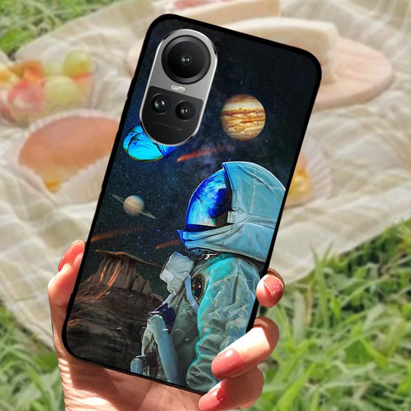 Para OPPO Reno 10 5G Reno 10 Pro 5G Capa de Celular Cool Fashion Capa de Celular Macia de Silicone Carcaças Para-choque Para Reno10 Reno10 Pro 5G Funda