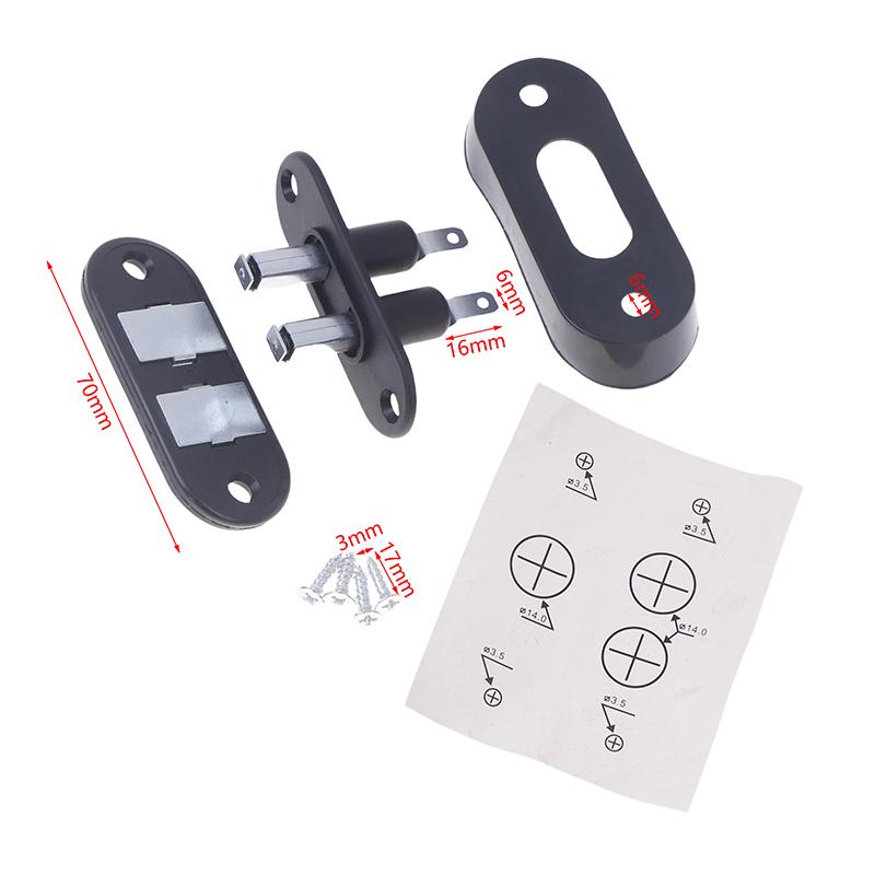 

DaierTek Черный Контактный Выключатель Замка Раздвижной Двери Для Автомобиля Сигнализация Центрального Запирания Для Автомобиля чёрный