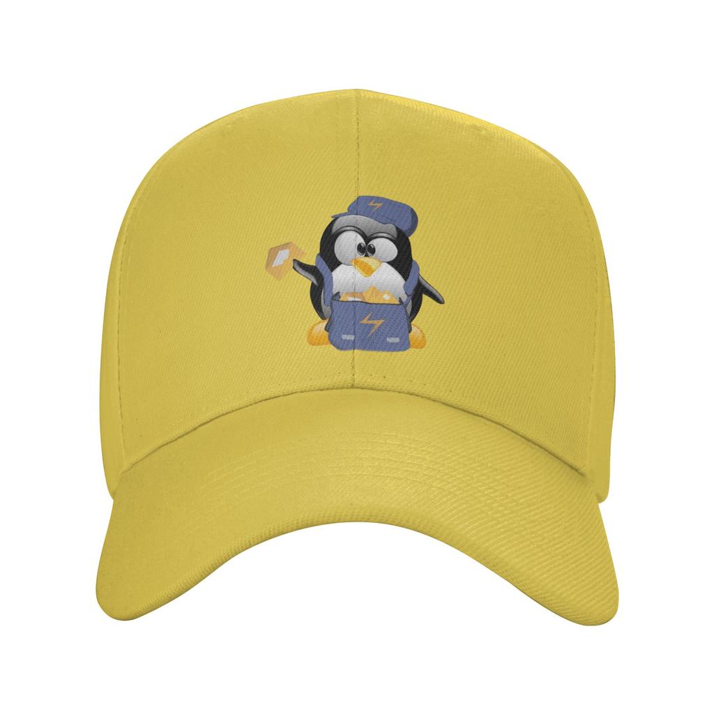 Tux Penguin Baseball Cap Linux Yk Retro Trucker Hat Summer Unisex Adult Hiking Fishing Snapback Cap