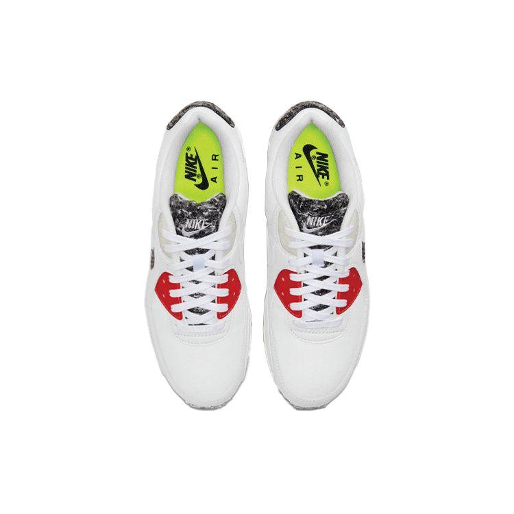 Nike Air Max 90 M2Z2 Recycled Wool Pack - White Photon Dust Men Sneakers Bright-Crimson DD0383-100