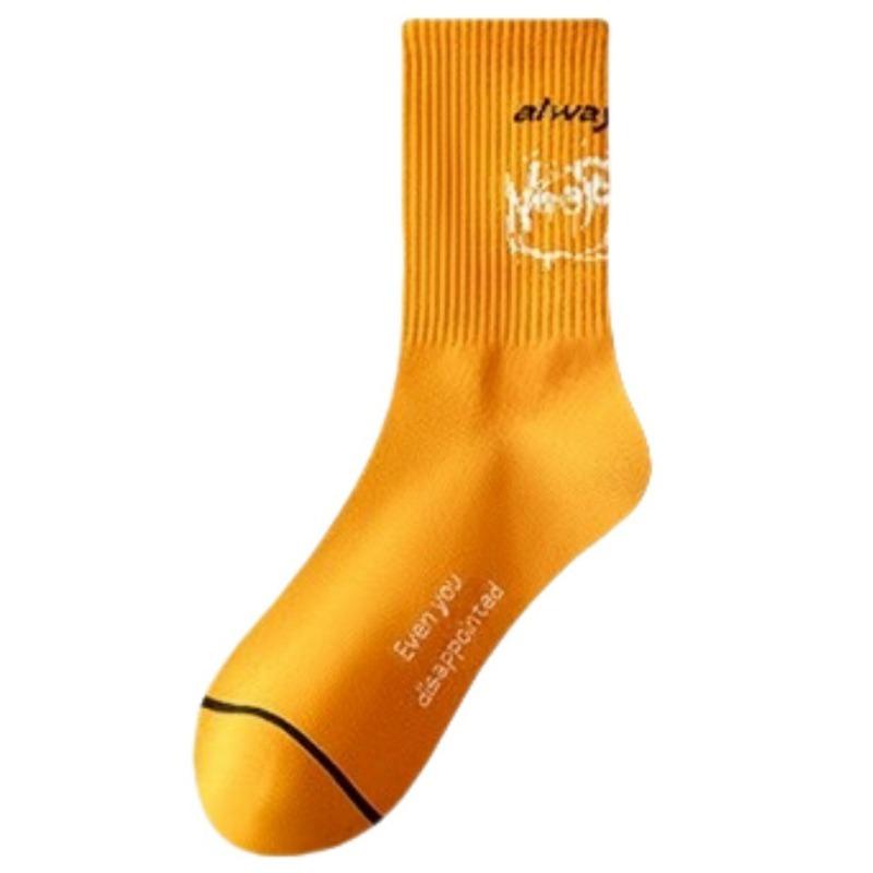Men's Autumn and Winter Pure Cotton Deodorizing Sweat Absorbing Sports Socks