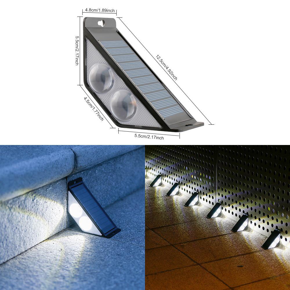 Solar Waterproof Outdoor Stair and Path Light for Garden and Home Decoration Solar Stair Light