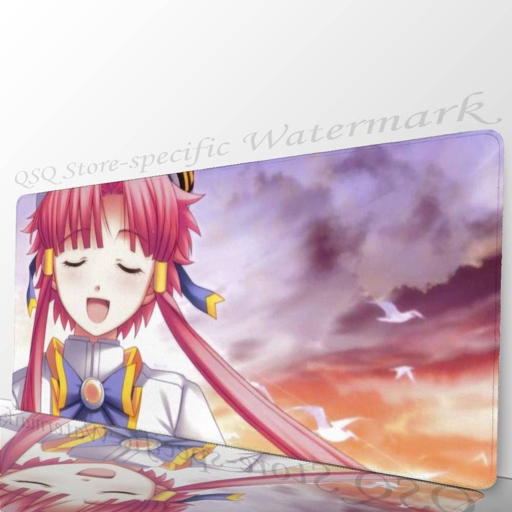Akari Mizunashi Anime ARIA Mousepad Mouse Mat Desk Mat With Pad Gaming Accessories Prime Gaming XXL Keyboard Pad Padding Mat