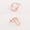 Fingertips Statement Jewelry Metal Nail Art Rings Copper Material for Women Girl